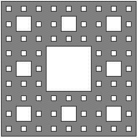 Sierpinsky Carpet of order 4