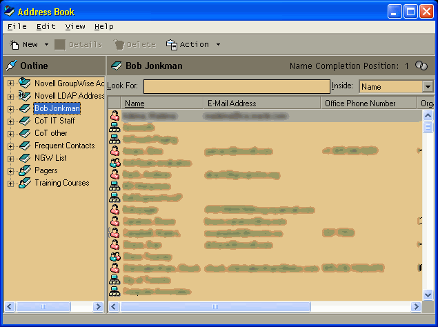 Address Book - Personal Address Book